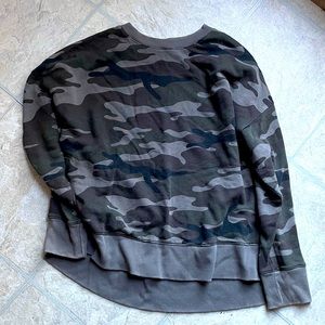 Camo Time & Tru Crewneck